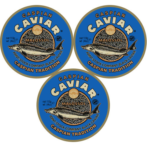 Caviar Osetra 3 frascos 339g